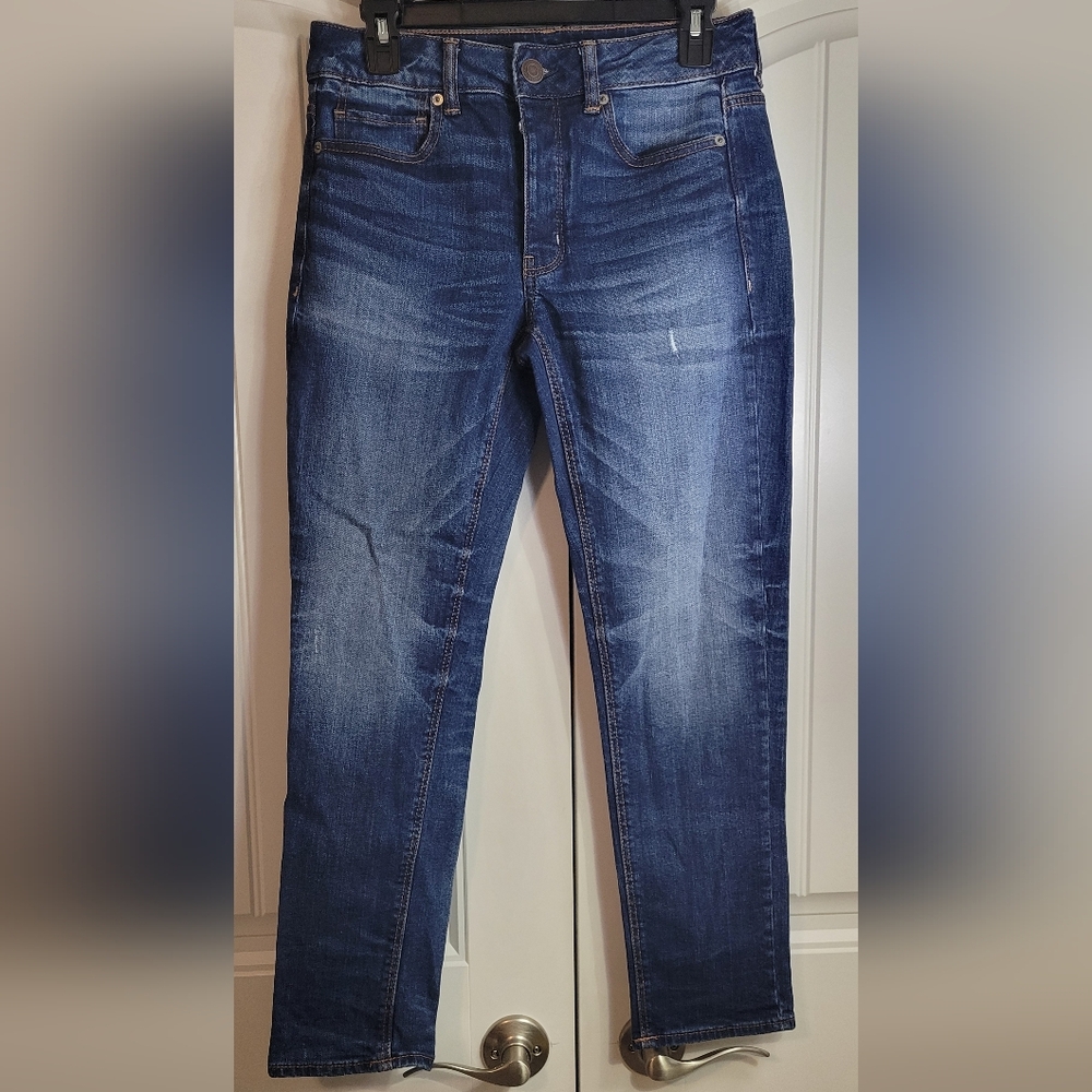 American Eagle Outfitters Blue Stretch Denim
